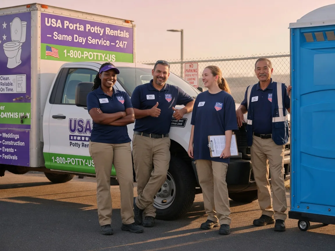 Porta Potty Rental company in Spring Valley, IL